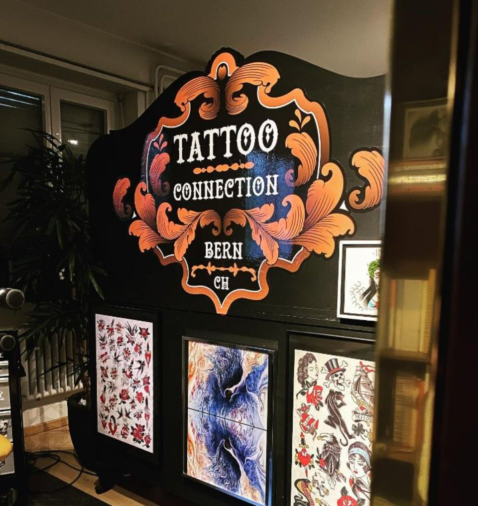 Studio von Tattoo Connection Bern